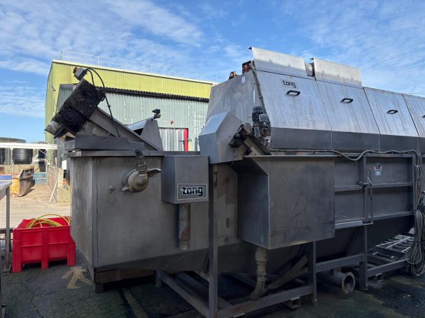 stainless steel industrial barrel washer