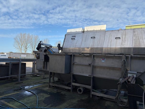 Used root crop Barrel washer